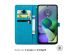 iMoshion Mandala Bookcase Motorola Moto G54 - Turquoise