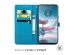 iMoshion Mandala Bookcase Motorola Edge 40 Neo - Turquoise