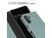 Selencia Echt Lederen Bookcase Samsung Galaxy A25 - Air Blue