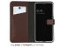 Selencia Echt Lederen Bookcase Samsung Galaxy A25 - Bruin