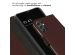 Selencia Echt Lederen Bookcase Samsung Galaxy A25 - Bruin