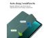 iMoshion Trifold Hardcase Bookcase voor de Samsung Tab S9 FE Plus / Tab S9 Plus 12.4 inch - Groen