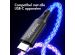 iMoshion Snellaadkabel RGB - USB-A naar USB-C kabel - 1 meter