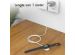 iMoshion USB-C oplaadkabel Apple Watch - 2-in-1 - 1 meter - Wit