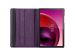 iMoshion 360° draaibare Bookcase Lenovo Tab M10 5G - Paars