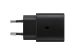 Samsung Originele USB-C naar USB-C kabel - 1.8 meter - 25 Watt - Zwart + Originele Fast Charging Adapter USB-C Oplader - In Fabrieksverpakking - 25 Watt - Zwart