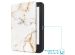 iMoshion Design Slim Soft Case Sleepcover Kobo Clara 2E / Tolino Shine 4 - White Marble