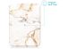 iMoshion Design Slim Soft Case Sleepcover Kobo Clara 2E / Tolino Shine 4 - White Marble