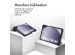 iMoshion Trifold Design Bookcase Samsung Galaxy Tab A9 8.7 inch - Floral Green