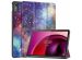 iMoshion Trifold Design Bookcase Lenovo Tab M10 5G - Space