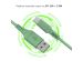 iMoshion Braided USB-C naar USB kabel - 2 meter - Groen