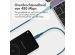 iMoshion Braided USB-C naar USB-C kabel - 1 meter - Donkerblauw