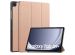 iMoshion Trifold Bookcase Samsung Galaxy Tab A9 Plus - Rosé Goud