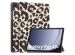 iMoshion Trifold Design Bookcase Samsung Galaxy Tab A9 Plus - Leopard