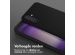 Selencia Siliconen hoesje met afneembaar koord Samsung Galaxy S23 FE - Zwart