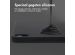 Accezz Liquid Silicone Backcover met penhouder iPad Air (2020 - 2022) - Zwart