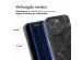 iMoshion Design hoesje iPhone 15 Pro - Black Marble