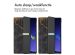iMoshion Design Trifold Bookcase Samsung Galaxy Tab S9 Ultra - Black Marble