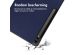 iMoshion Trifold Bookcase Samsung Galaxy Tab S9 Ultra 14.6 inch - Donkerblauw