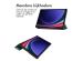 iMoshion Design Trifold Bookcase Samsung Galaxy Tab S9 - Groene Plant