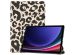 iMoshion Design Trifold Bookcase Samsung Galaxy Tab S9 Plus - Leopard