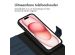 Accezz Premium Leather 2 in 1 Wallet Bookcase iPhone 15 - Donkerblauw