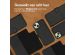 Accezz Premium Leather 2 in 1 Wallet Bookcase iPhone 15 Plus - Zwart