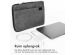 iMoshion Laptop hoes 15-16 inch - Laptopsleeve met handvat - Geschikt voor laptops tot 15.6 inch - Grijs