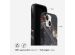 Selencia Aurora Fashion Backcover iPhone 15 - Duurzaam hoesje - 100% gerecycled - Zwart Marmer