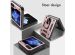 iMoshion Rugged Backcover met ring Samsung Galaxy Z Flip 5 - Rosé Goud
