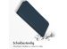 Accezz Premium Leather Slim Bookcase iPhone 15 - Donkerblauw