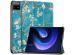 iMoshion Design Trifold Bookcase Xiaomi Pad 6 / 6 Pro - Groene Plant