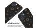 iMoshion Siliconen design hoesje met koord iPhone 15 - Sky Black