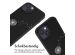 iMoshion Siliconen design hoesje met koord iPhone 15 - Dandelion Black