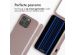 iMoshion Siliconen hoesje met koord iPhone 15 Pro - Sand Pink