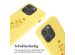 iMoshion Siliconen design hoesje met koord iPhone 15 Pro - Flower Yellow