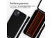 iMoshion Siliconen hoesje met koord iPhone 15 Plus - Zwart