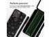 iMoshion Siliconen design hoesje met koord iPhone 15 Pro Max - Sky Black