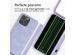 iMoshion Siliconen design hoesje met koord iPhone 15 Pro Max - Butterfly