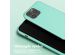 Selencia Siliconen hoesje met afneembaar koord iPhone 15 Pro Max - Turquoise