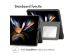 iMoshion Luxe Bookcase Samsung Galaxy Z Fold 5 - Zwart