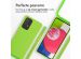 iMoshion Siliconen hoesje met koord Samsung Galaxy A53 - Fluor Groen