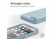 iMoshion EasyGrip Backcover iPhone SE (2022 / 2020) / 8 / 7 - Lichtblauw