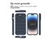 iMoshion EasyGrip Backcover iPhone 14 Pro - Donkerblauw