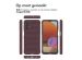 iMoshion EasyGrip Backcover Samsung Galaxy A32 (5G) - Aubergine