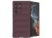 iMoshion EasyGrip Backcover Samsung Galaxy S22 Ultra - Aubergine
