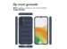 iMoshion EasyGrip Backcover Samsung Galaxy A34 (5G) - Donkerblauw