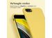 iMoshion Color Backcover met afneembaar koord iPhone SE (2022 / 2020) / 8 / 7 - Geel