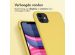 iMoshion Color Backcover met afneembaar koord iPhone 11 - Geel