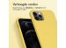 iMoshion Color Backcover met afneembaar koord iPhone 12 (Pro) - Geel